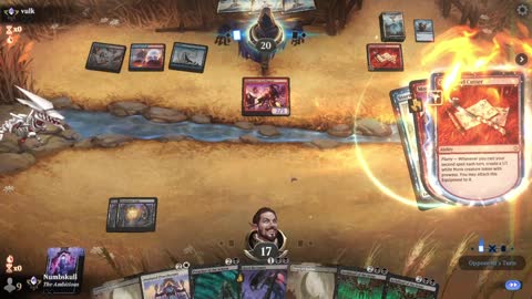 Watch MTG Arena Video Replay - Orzhov Midrange by Numbskull VS Izzet Aggro by vulk - Traditional Standard Ranked