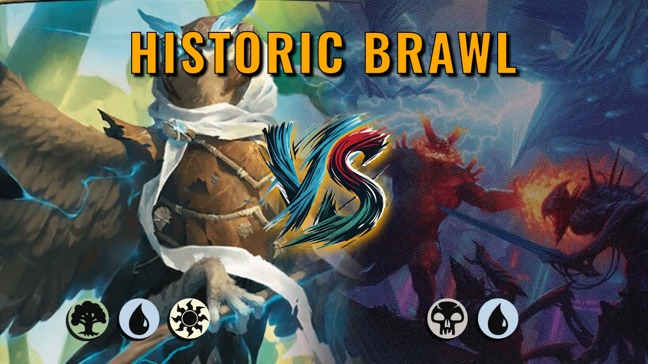 Watch MTG Arena Historic Brawl Video - Derevi, Empyrial Tactician by saitama VS Hidetsugu and Kairi by muouren - 480441