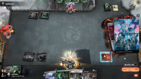Watch MTG Arena Video Replay - Golgari Midrange by saitama VS Bant Control by Baldereon - Timeless Ranked
