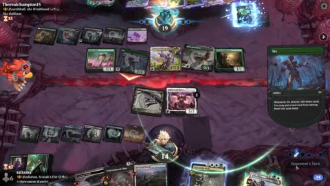 Watch MTG Arena Video Replay - Hashaton, Scarab's Fist by saitama VS Hearthhull, the Worldseed by Therealchampion15 - Historic Brawl