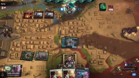 Watch MTG Arena Video Replay - Selesnya Midrange by CunicoliGoblin VS Mono Red Midrange by ilaria - MWM Historic Pauper