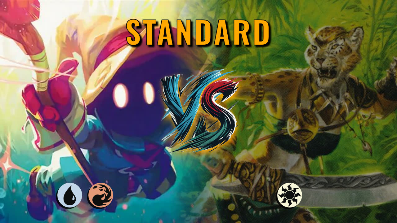 Watch MTG Arena Standard Video - Izzet Midrange by CunicoliGoblin VS Mono White Aggro by Loreferr - bd0980