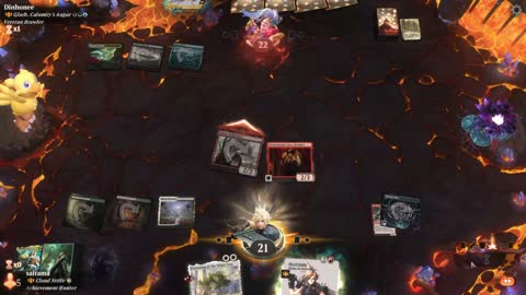 Watch MTG Arena Video Replay - Najeela, the Blade-Blossom by saitama VS Glarb, Calamity's Augur by Dinhonee - Historic Brawl