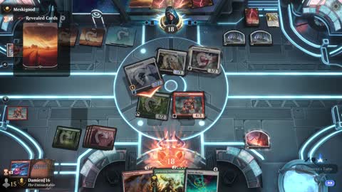 Watch MTG Arena Video Replay - Gruul Midrange by DamienF16 VS Azorius Aggro by Meskigood - Premier Draft