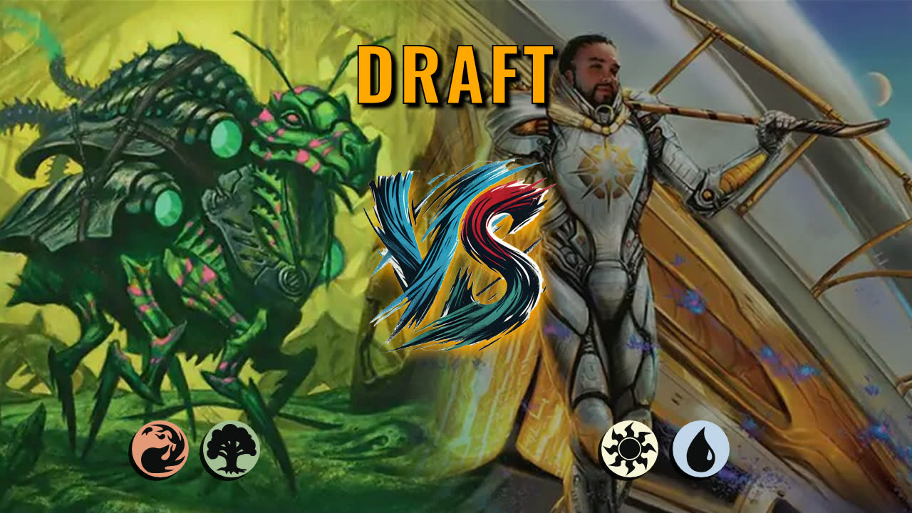 Watch MTG Arena Draft Video - Gruul Midrange by DamienF16 VS Azorius Aggro by Meskigood - c9554c