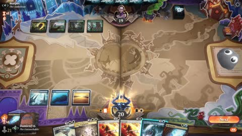Watch MTG Arena Video Replay - Azorius Control by DamienF16 VS Golgari Aggro by matpec - Traditional Standard Ranked