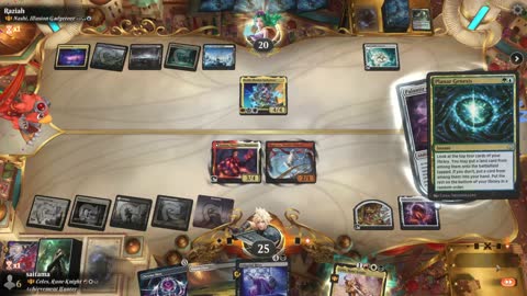 Watch MTG Arena Video Replay - Celes, Rune Knight by saitama VS Nashi, Illusion Gadgeteer by Raziah - Historic Brawl