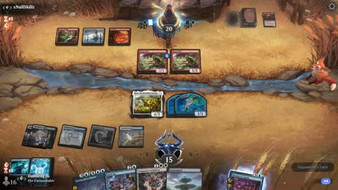 Watch MTG Arena Video Replay - Azorius Control by DamienF16 VS Mono Red Aggro by xNullSkillz - Traditional Standard Ranked