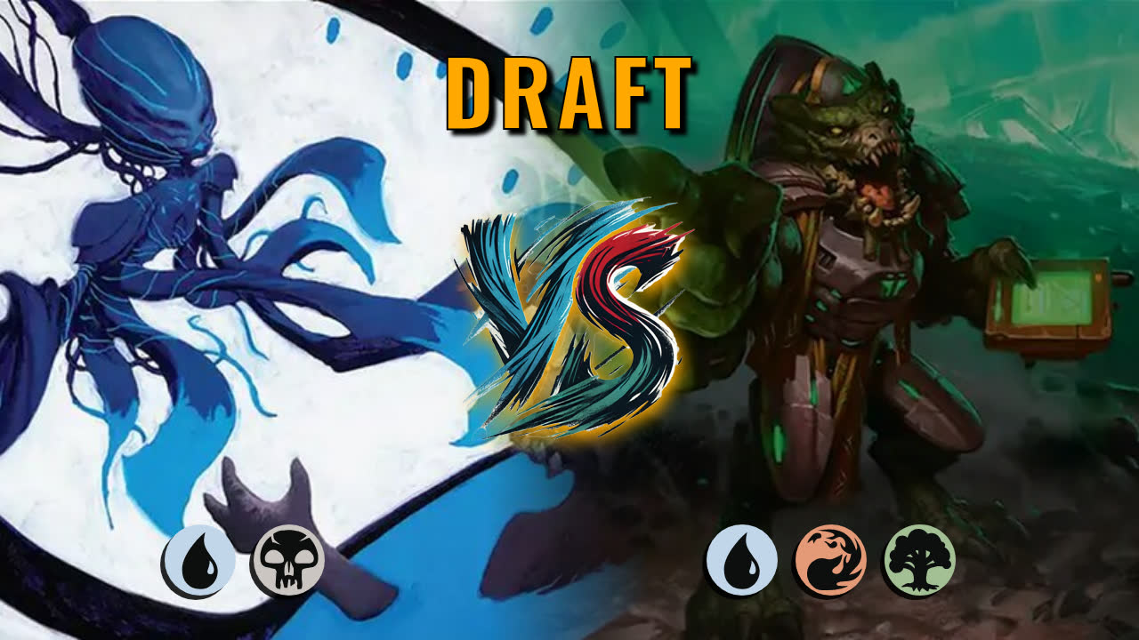 Watch MTG Arena Draft Video - Dimir Midrange by DamienF16 VS Temur Midrange by Siggy - 9a70c2
