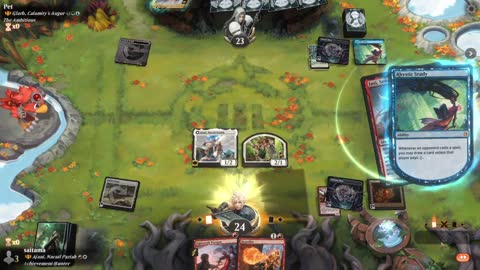 Watch MTG Arena Video Replay - Ajani, Nacatl Pariah by saitama VS Glarb, Calamity's Augur by Pet - Historic Brawl