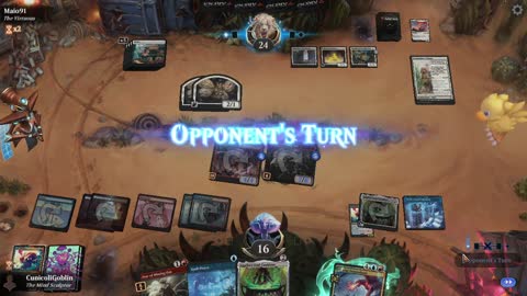 Watch MTG Arena Video Replay - Izzet Midrange by CunicoliGoblin VS Mono White Midrange by Maio91 - Standard Event