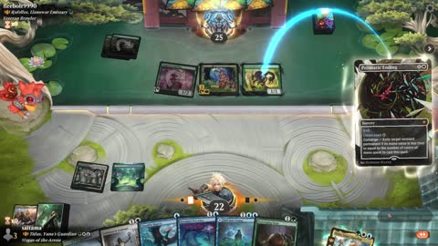 Watch MTG Arena Video Replay - Tidus, Yuna's Guardian by saitama VS Rofellos, Llanowar Emissary by firebolt9990 - Historic Brawl