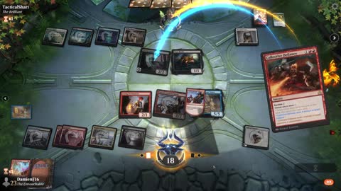 Watch MTG Arena Video Replay - Grixis Midrange by DamienF16 VS Esper Control by TacticalShart - Chromatic Cube Draft