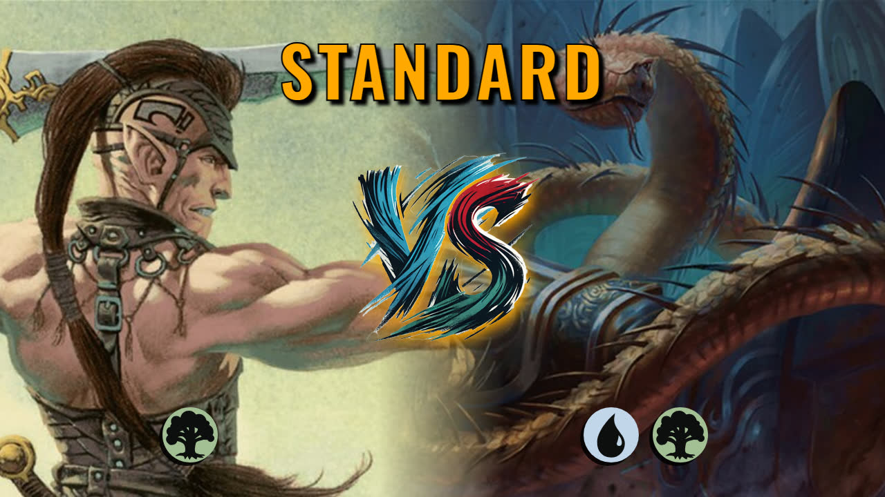Watch MTG Arena Standard Video - Mono Green Aggro by utku VS Simic Aggro by sticcky - f53152