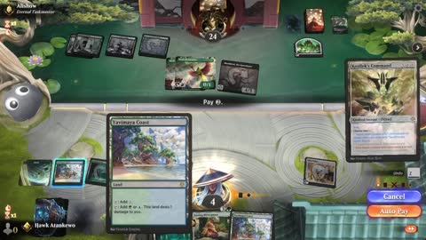 Watch MTG Arena Video Replay - Simic Midrange by Hawk Atankewo VS Golgari Midrange by Alishow - Traditional Historic Ranked