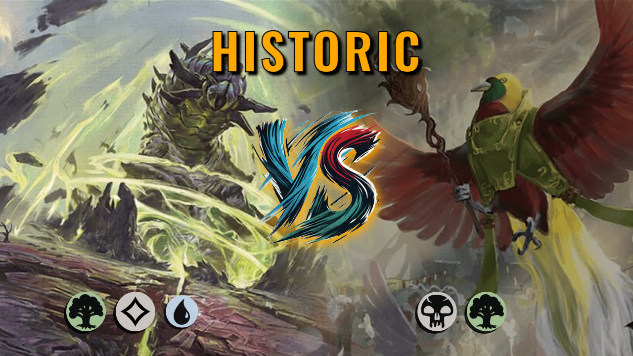 Watch MTG Arena Historic Video - Simic Midrange by Hawk Atankewo VS Golgari Midrange by Alishow - bcf78a