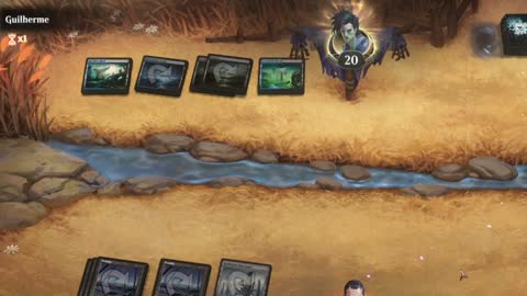 Watch MTG Arena Video Replay - Mono Black Midrange by Yhwach VS Dimir Midrange by Guilherme - Standard Event