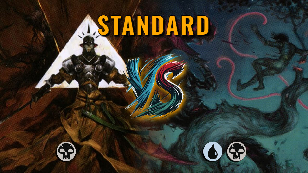 Watch MTG Arena Standard Video - Mono Black Midrange by Yhwach VS Dimir Midrange by Guilherme - 2ee9ac