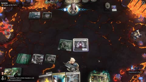 Watch MTG Arena Video Replay - Emmara, Voice of the Conclave by saitama VS Liliana of the Veil by Lazarus - Historic Brawl