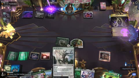 Watch MTG Arena Video Replay - Azusa, Lost but Seeking by saitama VS Davriel, Soul Broker by Seagrove - Historic Brawl