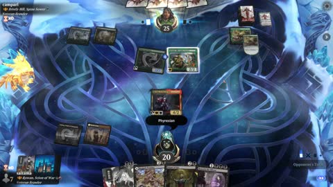 Watch MTG Arena Video Replay - Rowan, Scion of War by saitama VS Bristly Bill, Spine Sower by campari - Historic Brawl