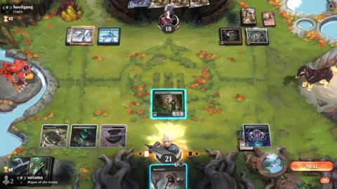 Watch MTG Arena Video Replay - Golgari Midrange by saitama VS Izzet Midrange by hooligang - Timeless Ranked