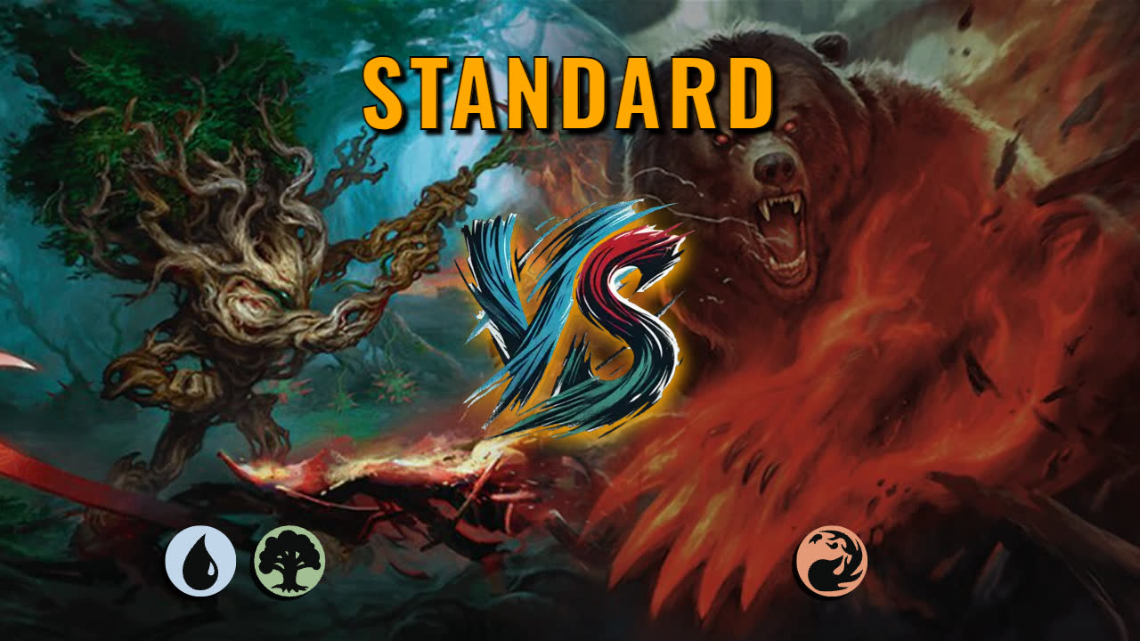 Watch MTG Arena Standard Video - Simic Midrange by HamHocks42 VS Mono Red Aggro by ////IgoTheFallen - 727596
