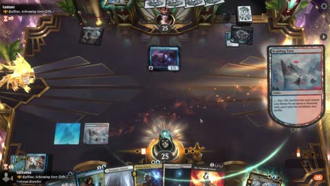 Watch MTG Arena Video Replay - Raffine, Scheming Seer by saitama VS Raffine, Scheming Seer by tamao - Historic Brawl