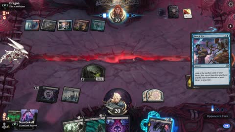 Watch MTG Arena Video Replay - Mono Black Midrange by Numbskull VS Jeskai Control by Dragon - Traditional Standard Ranked