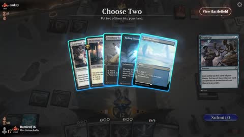 Watch MTG Arena Video Replay - Azorius Midrange by DamienF16 VS Mono Red Aggro by emkey - Traditional Standard Ranked