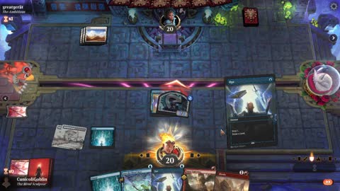 Watch MTG Arena Video Replay - Izzet Control by CunicoliGoblin VS Mono White Midrange by greatgerät - Alchemy Event