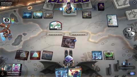 Watch MTG Arena Video Replay - Izzet Midrange by CunicoliGoblin VS Esper Aggro by medranogunz - Standard Event