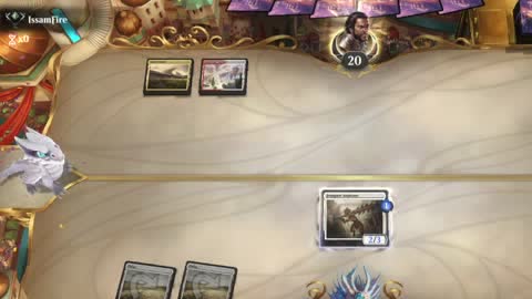 Watch MTG Arena Video Replay - Mono White Aggro by Khat VS Mardu Control by IssamFire - Explorer Ranked