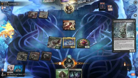 Watch MTG Arena Video Replay - Slimefoot and Squee by saitama VS Ajani, Nacatl Pariah // Ajani, Nacatl Avenger by Trextion - Historic Brawl