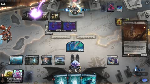 Watch MTG Arena Video Replay - Azorius Control by CunicoliGoblin VS Mono Black Midrange by bech - Standard Event