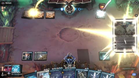 Watch MTG Arena Video Replay - Azorius Midrange by DamienF16 VS Mono White Control by Haiuan - Traditional Standard Ranked