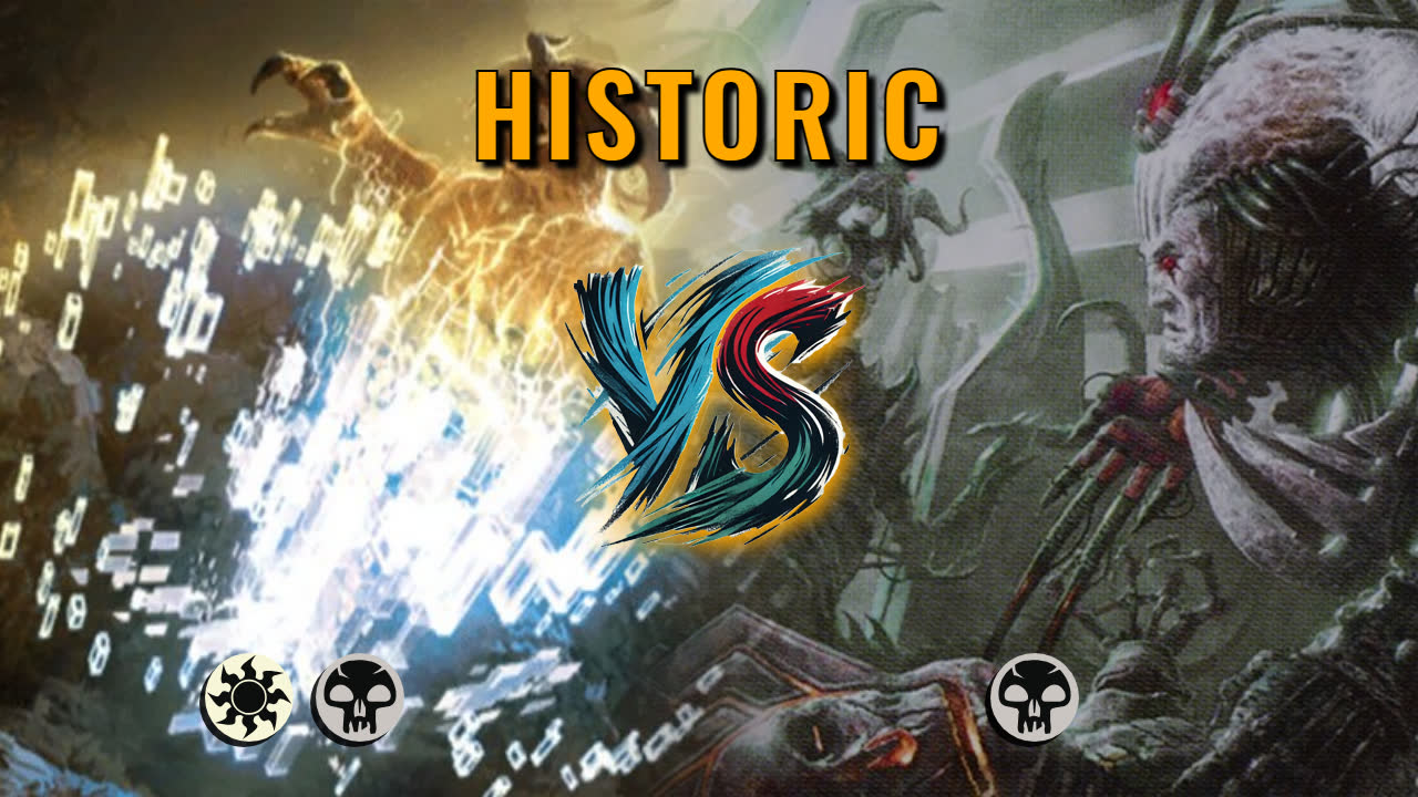 Watch MTG Arena Historic Video - Orzhov Midrange by CunicoliGoblin VS Mono Black Midrange by DominionSpy - 86bc55