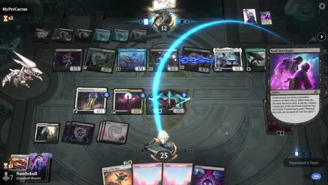 Watch MTG Arena Video Replay - Orzhov Midrange by Numbskull VS Sultai Midrange by MyPetCactus - Chromatic Cube Draft