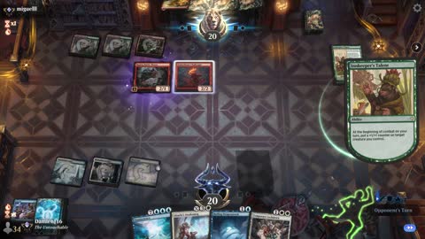Watch MTG Arena Video Replay - Azorius Midrange by DamienF16 VS Jund Aggro by miguelll - Standard Traditional Ranked
