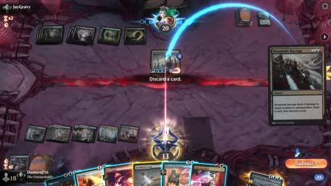Watch MTG Arena Video Replay - Jeskai Control by DamienF16 VS Golgari Midrange by JayGravy - Traditional Standard Ranked