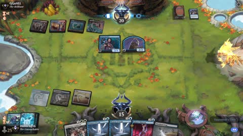 Watch MTG Arena Video Replay - Azorius Midrange by DamienF16 VS Izzet Aggro by GGuALL - Standard Traditional Ranked