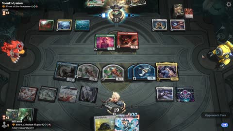 Watch MTG Arena Video Replay - Breya, Etherium Shaper by saitama VS Ureni of the Unwritten by NeonEndymion - Historic Brawl
