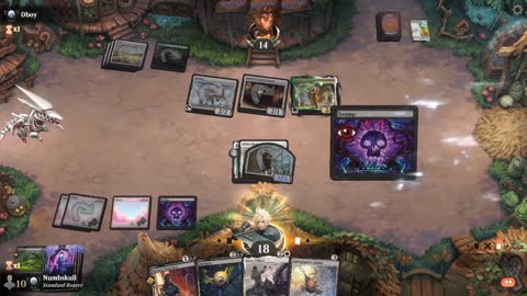 Watch MTG Arena Video Replay - Mardu Midrange by Numbskull VS Selesnya Aggro by Dboy - Premier Draft
