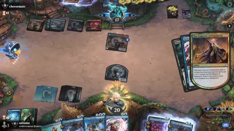 Watch MTG Arena Video Replay - Grixis Midrange by saitama VS Grixis Midrange by cheesemate - Premier Draft
