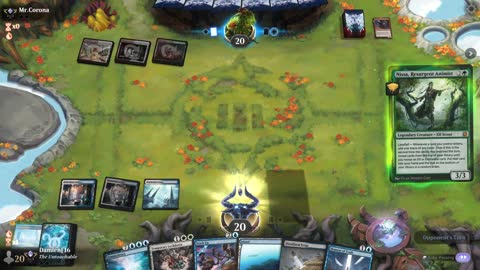 Watch MTG Arena Video Replay - Azorius Midrange by DamienF16 VS Naya Midrange by Mr.Corona - Standard Traditional Ranked