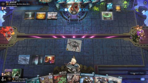 Watch MTG Arena Video Replay - Yuriko, the Tiger's Shadow by saitama VS Ketramose, the New Dawn by der_general - Historic Brawl
