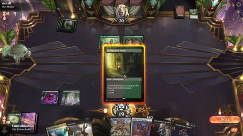 Watch MTG Arena Video Replay - Abzan Midrange by CunicoliGoblin VS Mono Green Aggro by metall - Traditional Historic Play
