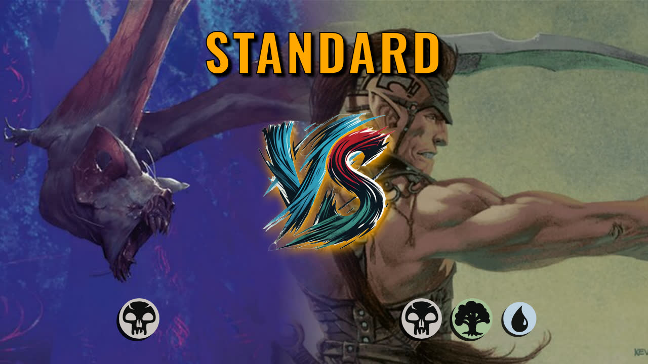 Watch MTG Arena Standard Video - Mono Black Midrange by Numbskull VS Sultai Midrange by ignis_fatalis - 511fb2