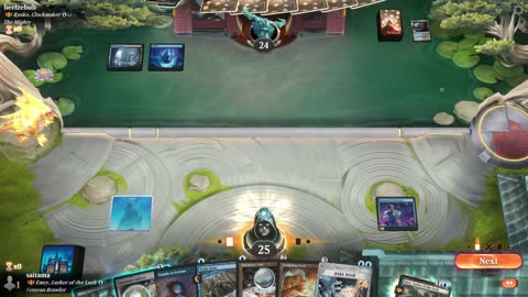 Watch MTG Arena Video Replay - Emry, Lurker of the Loch by saitama VS Rusko, Clockmaker by beelzebub - Historic Brawl