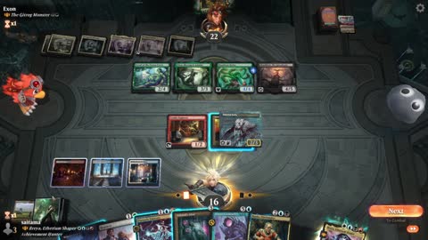 Watch MTG Arena Video Replay - Breya, Etherium Shaper by saitama VS The Gitrog Monster by Exon - Historic Brawl